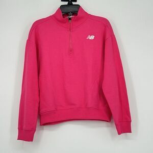 New Balance Athletic Girls Pink Sweatshirt Size M(10-12) NWT